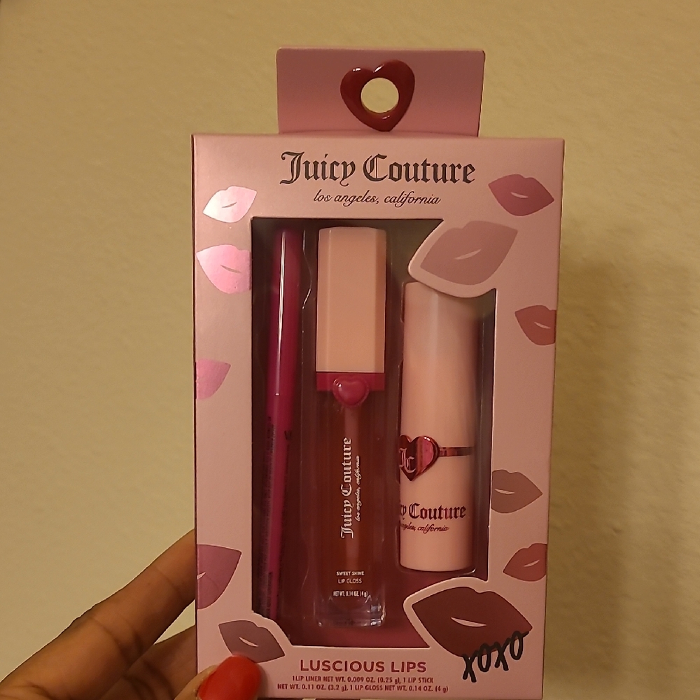 Juicy Couture Luscious Lips Set - Pink